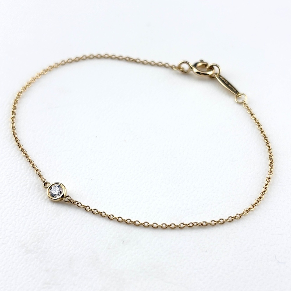 TIFFANY & CO. Diamond Charm Bracelet